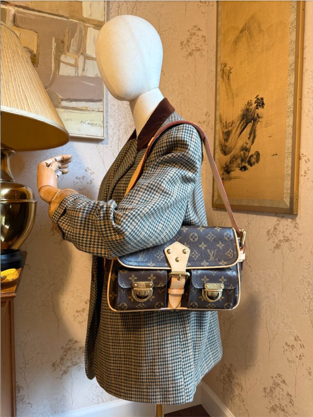 Vintage Louis Vuitton  LV Monogram Hudson PM